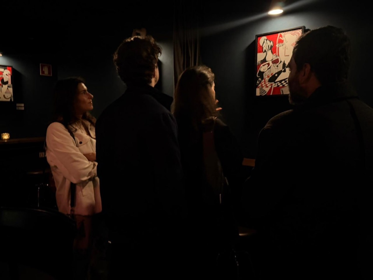 Exhibition opening at the FRONT bar