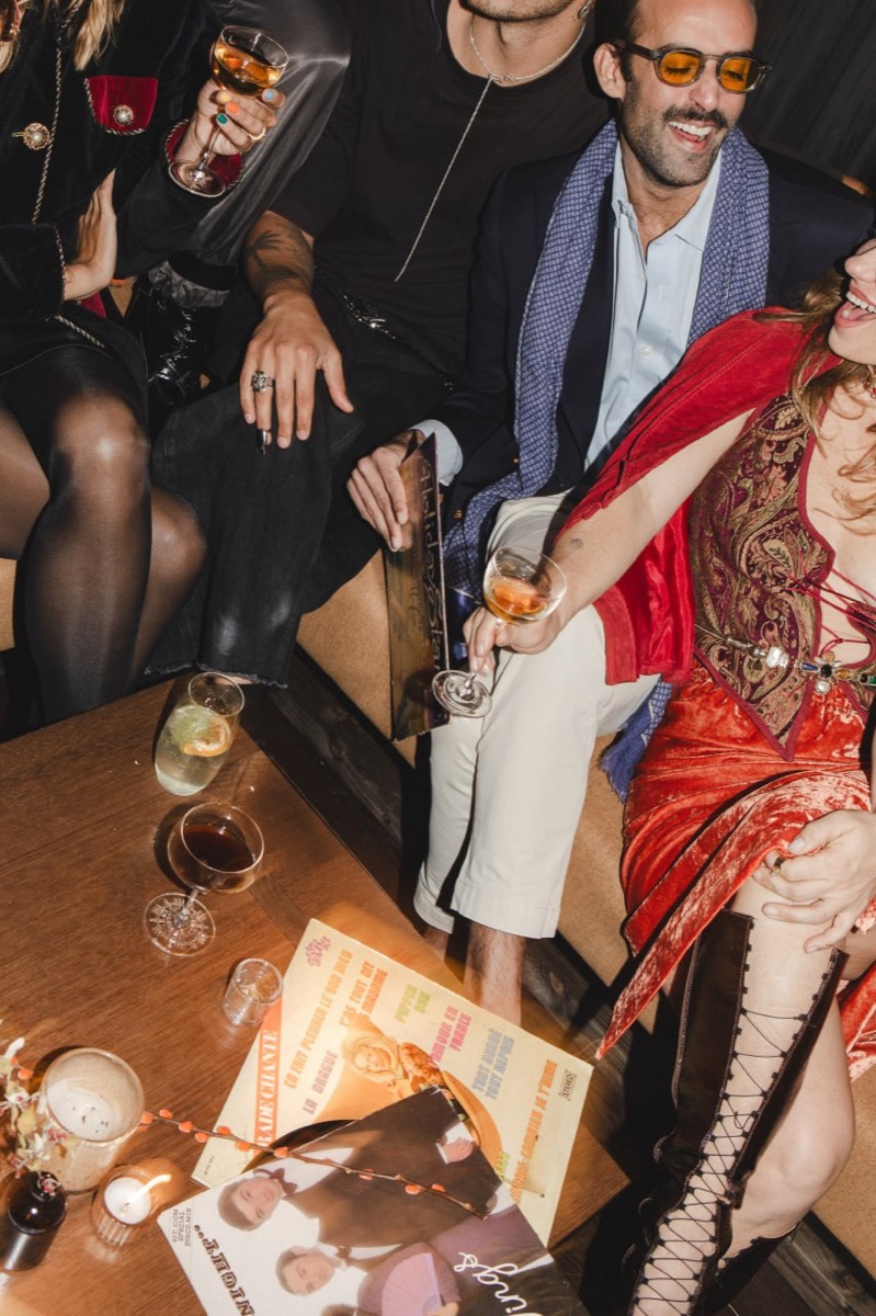 Guests at the FRONT bar